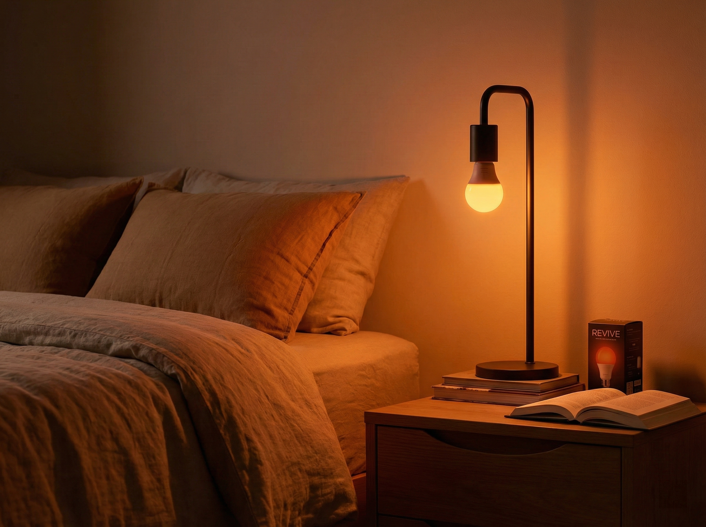 Revive 670nm Red Light Bulb - Melatonin Promoting Sleep Aid